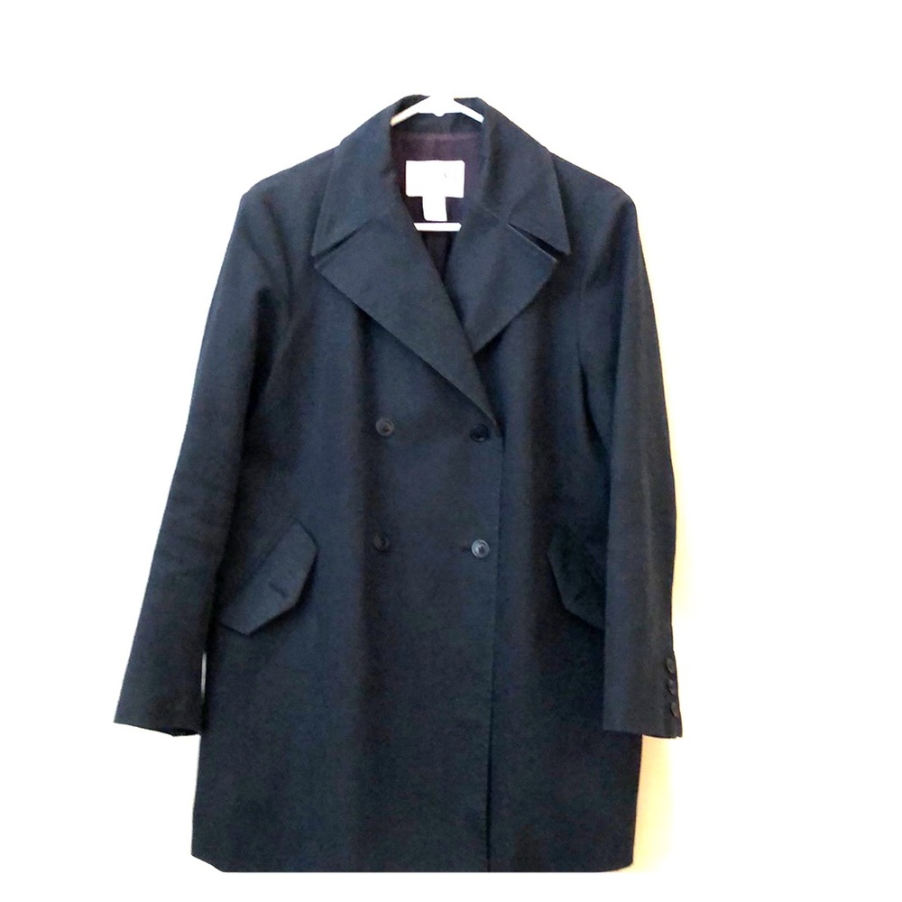 OSCAR Navy blue pea coat